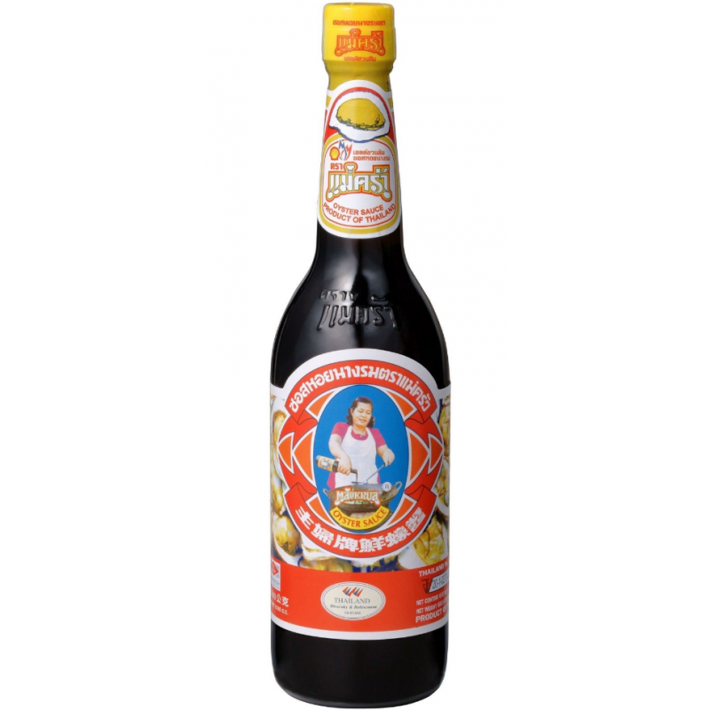 Maekrua Oyster Sauce 600ml Mae Krua Thai Oyster Sauce Maekrua Oyster Sauce 600ml Mae Krua Thai Oyster Sauce