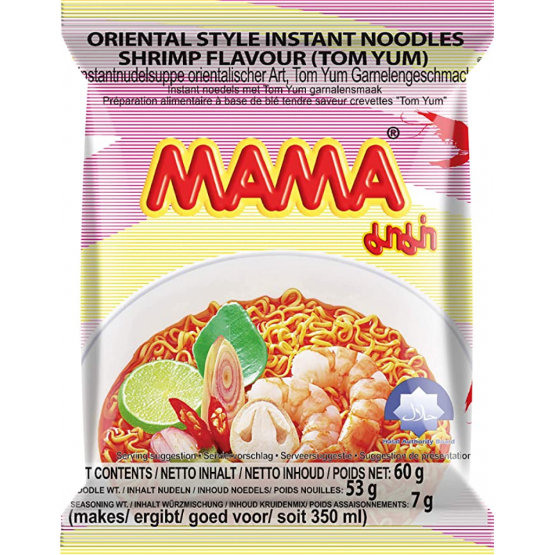 Mama Noodle 60g Shrimp Tom Yum