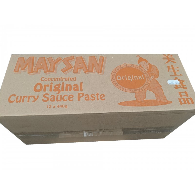 Whole Box Maysan Curry Sauce Paste Original - 12x448g - Concentrated Curry Sauce Paste Whole Box Maysan Curry Sauce Paste Original - 12x448g - Concentrated Curry Sauce Paste
