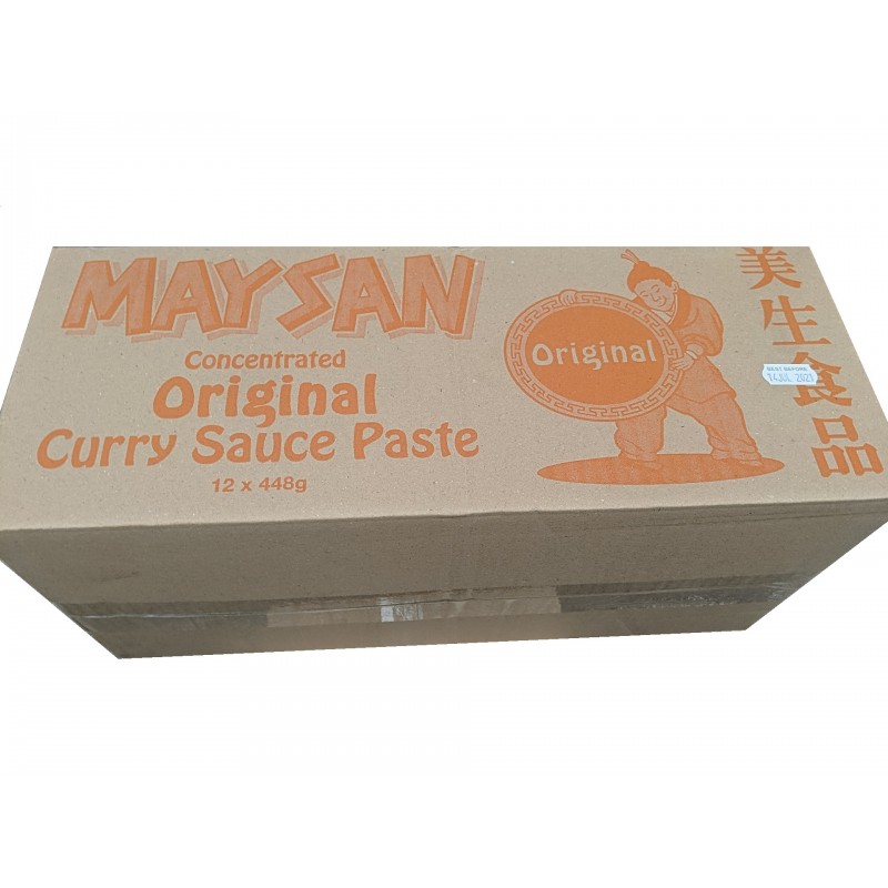 Whole Box Maysan Curry Sauce Paste Original - 12x448g - Concentrated Curry Sauce Paste