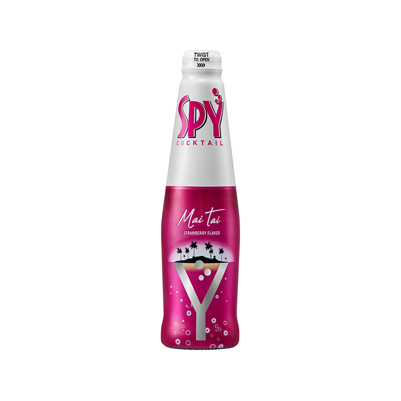 Spy Cocktail Mai Tai Wine Cooler 275ml Strawberry Cocktail