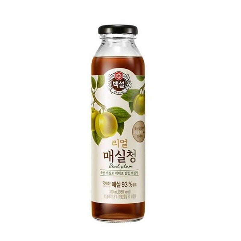 7̶.̶1̶0̶CJ Bekseol Real Japanese Real Plum Apricot Syrup 310ml Concentrated Syrup