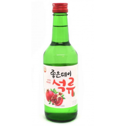 Goodday Soju 360ml Red Pomegranate Flavour 13.5% by Vol...