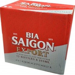 Habeco Saigon Bia Original 4.9% Vol 12x355ml Premium Quality Vietnamese Export Beer