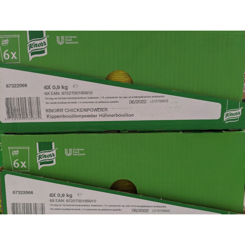 Knorr Chicken Powder Tray of 6x900g catering size Chicken Powder Knorr Chicken Powder Tray of 6x900g catering size Chicken Powder