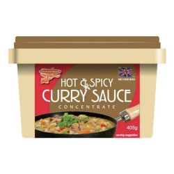 Goldfish Hot & Spicy Curry Sauce 405g Concentrate Hot &...