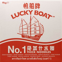 Lucky Boat Number 1 9kg Thick Egg Noodles