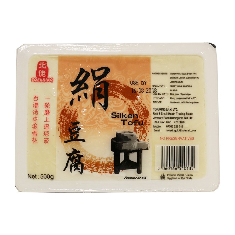 Tofu King Silken Tofu 500g 绢豆腐 Silken Tofu