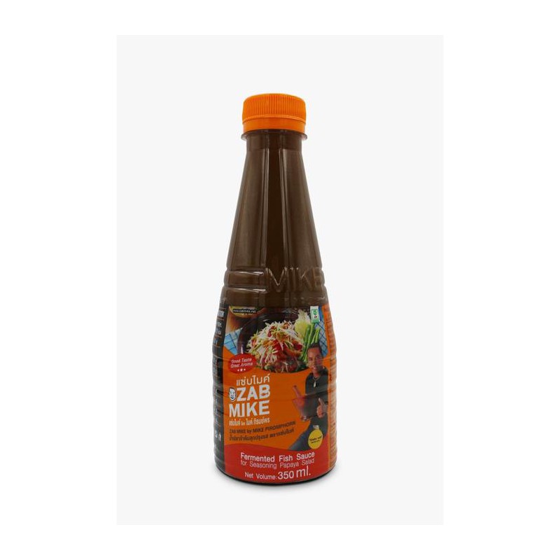 Zab Mike Fermented Fish Sauce 350ml Thai Fermented Fish Sauce