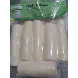 Kim Son Frozen Cassava 500g Khoai Mi Tươi Frozen Raw Cassava