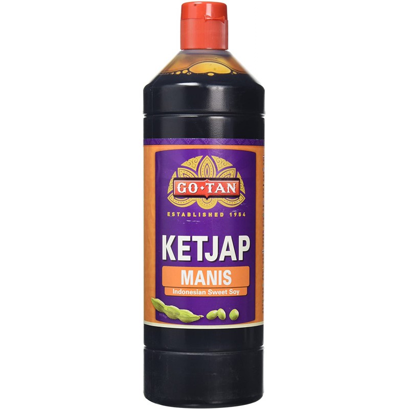 Go-Tan Ketjap Manis 1000ml Indonesian Sweet Soy Go-Tan Ketjap Manis 1000ml Indonesian Sweet Soy