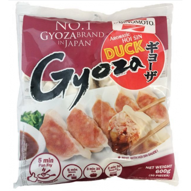 Ajinomoto Gyoza 600g Japanese Style Aromatic Duck Hoi Sin Sauce 30pcs Ajinomoto Gyoza 600g Japanese Style Aromatic Duck Hoi Sin Sauce 30pcs