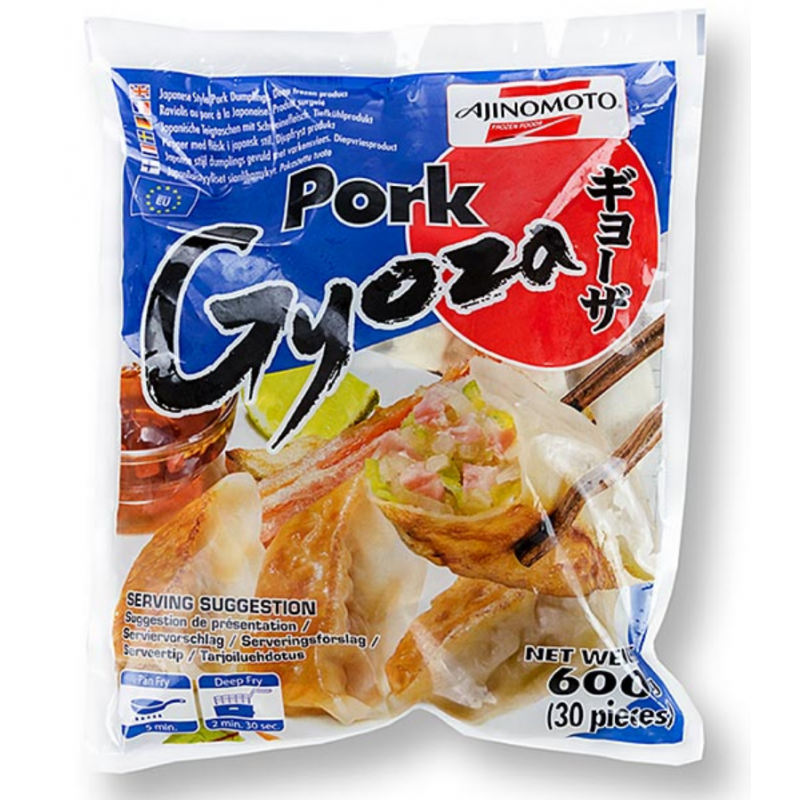 Ajinomoto Gyoza 600g  Japanese Style Pork Dumplings 30pcs