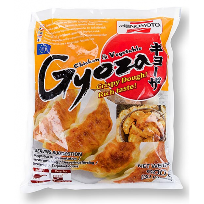 Ajinomoto Gyoza 600g Japanese Style Chicken and Vegetable Dumplings 30pcs