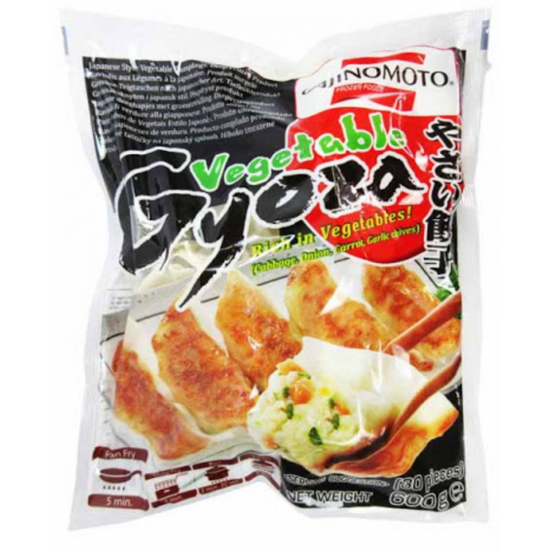 Ajinomoto Gyoza 600g 味の素 餃子 Japanese Style Vegetable Dumplings 30pcs Ajinomoto Gyoza 600g 味の素 餃子 Japanese Style Vegetable Dumplings 30pcs