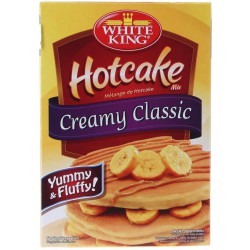 White King Creamy Classic Hotcake Mix 400g Filipino Waffle and Pancake Mix