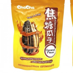 Cha Cha Roasted Sunflower Seeds Caramel Flavor 160g Sunflower Seeds