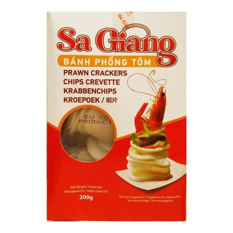 Sa Giang Prawn Crackers 200g Bánh Phồng Tôm Prawn Cracker Chips