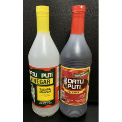 Datu Puti Twin Pack 1L of Filipino Soy Sauce with...