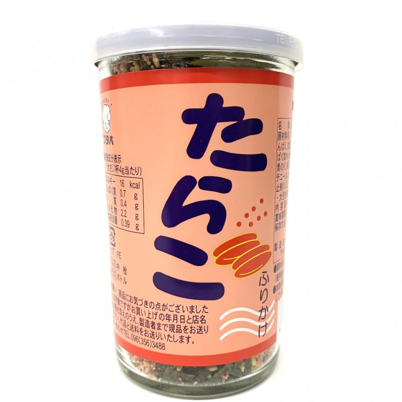 JFC Rice Seasoning with Pollack Roe 60g Tarako Furikake Futaba JFC Rice Seasoning with Pollack Roe 60g Tarako Furikake Futaba