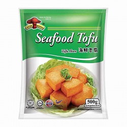 Mushroom Brand Seafood Tofu 500g Ikan Frozen Seafood Tofu