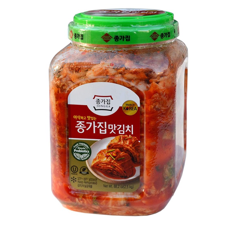 Jongga (Poggi Kimchi) Whole Cabbage Kimchi 2.5kg Whole Cabbage Kimchi
