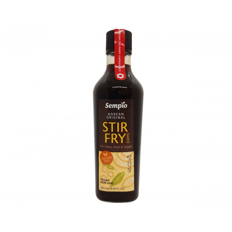 Sempio Stir Fry Sauce Vegan (Gluten Free) 250ml Stir Fry Sauce Vegan (Gluten Free Non-Gmo)