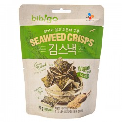 CJ Bibigo Seaweed Crisps Original Flavour 20g Seaweed Crisps