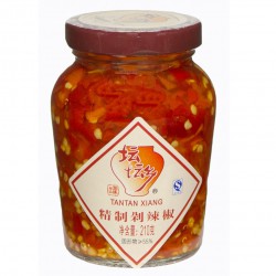 Tantan Xiang Chopped Red Chilli with Sweeteners 210g Chopped Chilli with Sweeteners