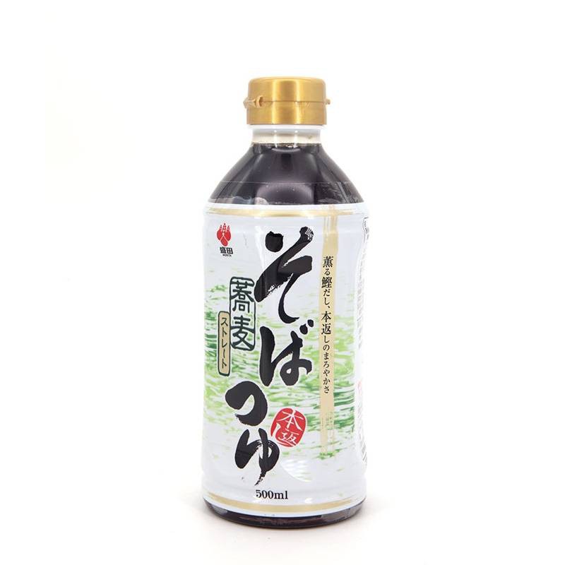 Morita Soba Tsuyu Straight (Sauce for Soba Noodles) 500ml Soba Ysuyu Straight