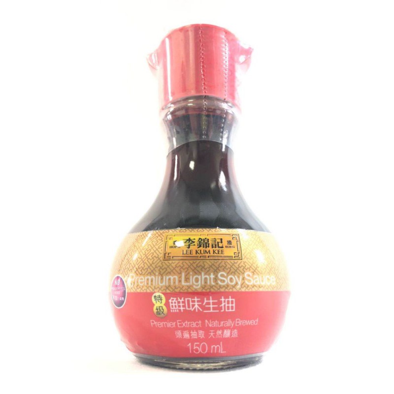 Lee Kum Kee Premium Light (李錦記 特級生抽 - 小) 150ml LKK Soy Sauce Lee Kum Kee Premium Light (李錦記 特級生抽 - 小) 150ml LKK Soy Sauce