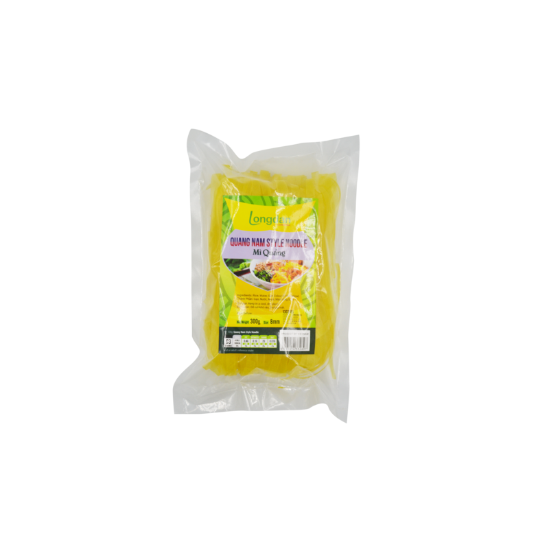 Longdan Quang Nam Style Noodle 8mm 300g Quang Nam Style Noodle 8mm