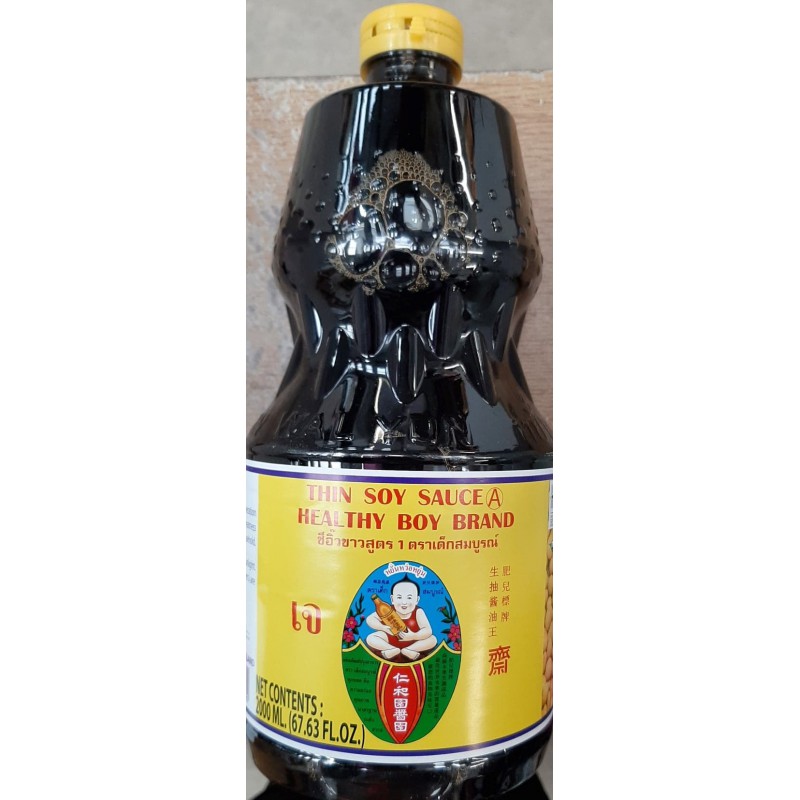 £̶6̶.̶7̶0̶ Healthy Boy Thin soy sauce 2000ml catering bottle