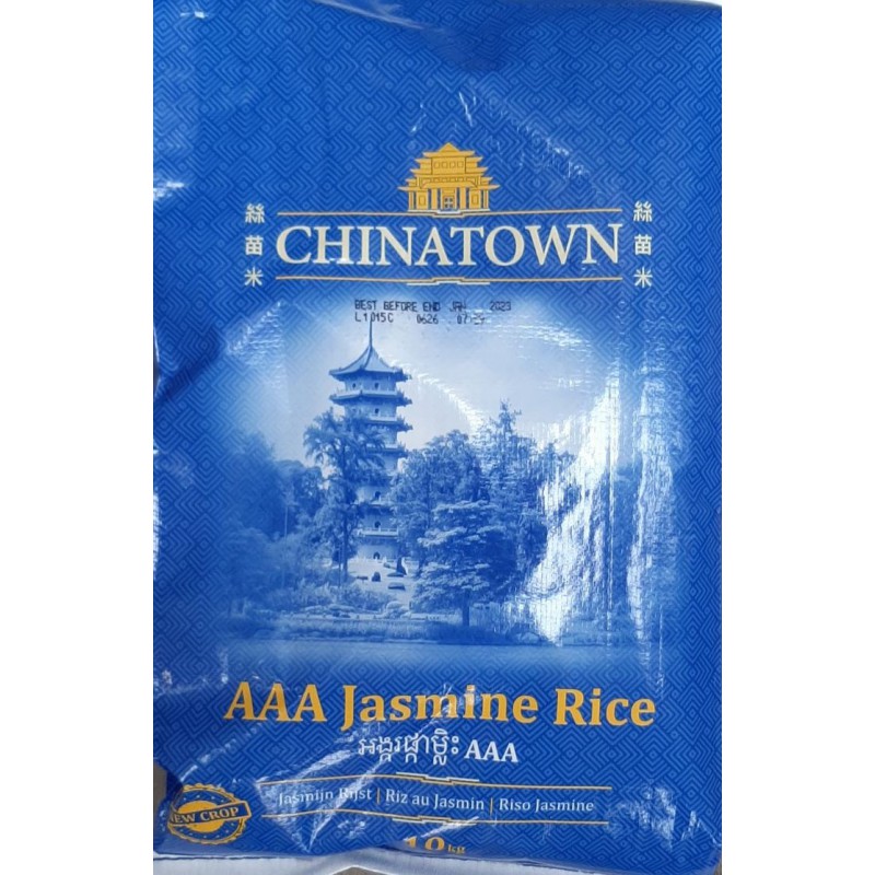 Chinatown AAA Jasmine Rice 10kg Jasmine Rice