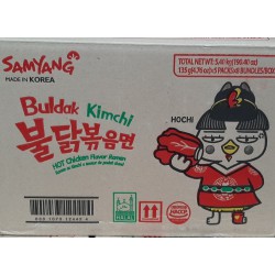 Samyang Buldak Kimchi Hot Chicken Flavor Ramen 5.4kg Buldak Kimchi Hot Chicken Flavor Ramen