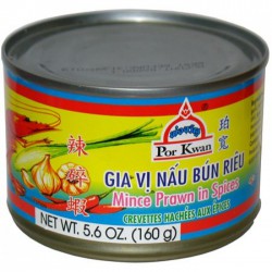 Por Kwan Mince Prawn in Spices 160g Mince Prawn in Spices