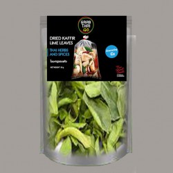 Grab Thai Go Dried Kaffir Lime Leaves Thai Herbs and Spices 50g Dried Kaffir Lime Leaves