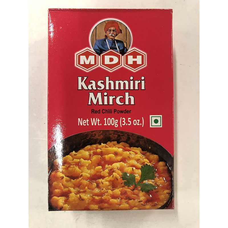 MDH Kashmiri Mirch (Red Chilli Powder) 100g Kashmiri Mirch