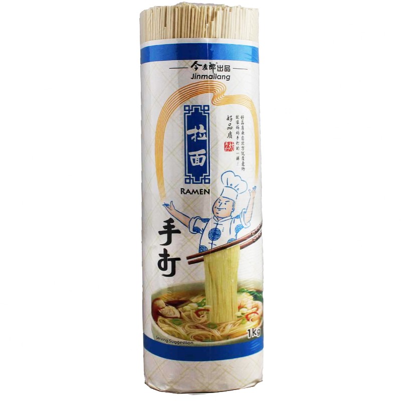 Jinmailang Ramen noodles 1Kg Jin Mai Lang JML Ramen Noodle