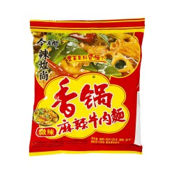 Full Case of Jinmailang JML 24x120g - Hot Pot Spicy Beef Noodles