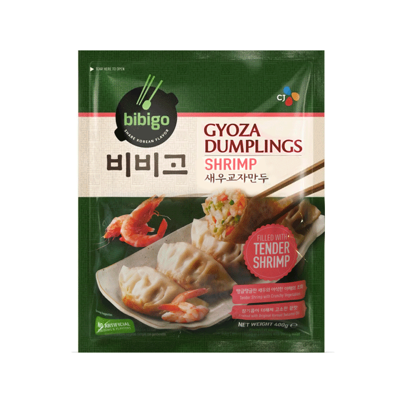 CJ Bibigo Gyoza Shrimp Dumplings 400g Gyoza Shrimp Dumplings