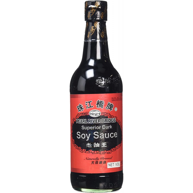 Pearl River Bridge Dark Soy Sauce 珠江橋牌老 500ml PRB Dark Soy Sauce