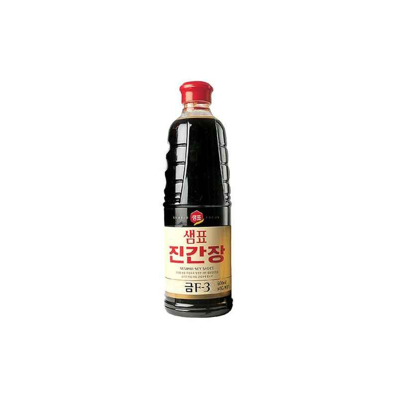 Sempio 930ml Soy Sauce Jin Gold F3 - Rich & Savory