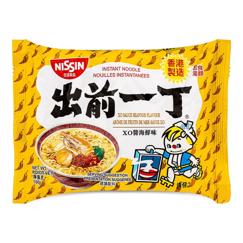 Nissin 100g Japanese Style Demae Ramen Noodles - XO Sauce Seafood Flavour Nissin 100g Japanese Style Demae Ramen Noodles - XO Sauce Seafood Flavour