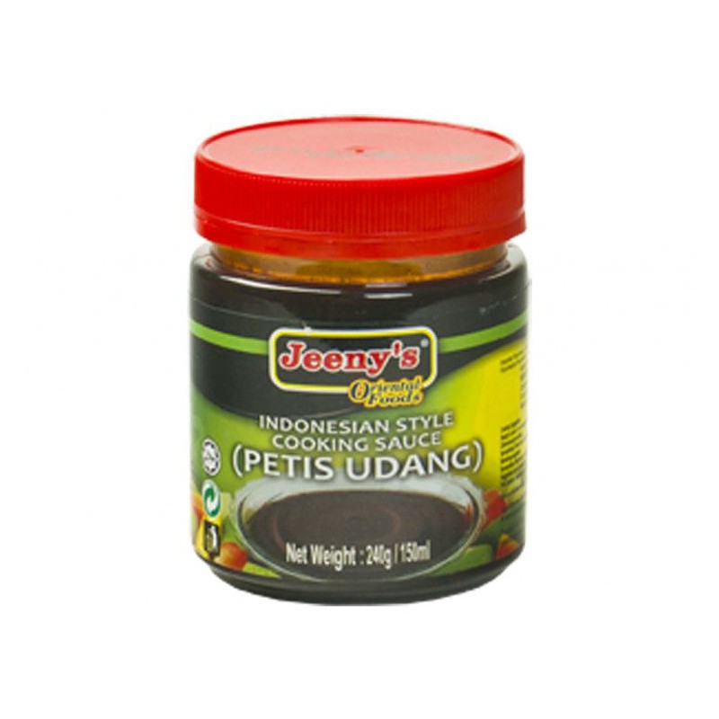 Jeeny's Oriental Foods Indonesian Style Cooking Sauce Petis Udang