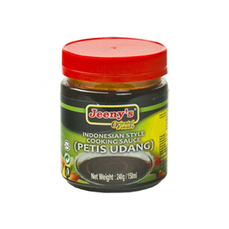 Jeeny's Oriental Foods Indonesian Style Cooking Sauce Petis Udang Jeeny's Oriental Foods Indonesian Style Cooking Sauce Petis Udang