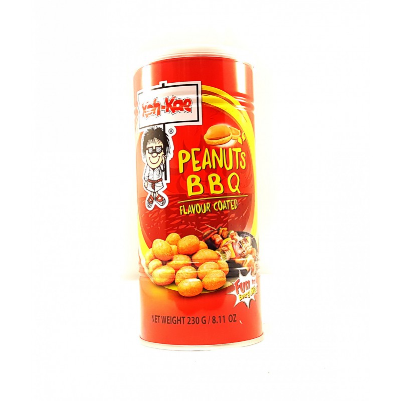 KOH-KAE SNACKS (大哥 燒烤味花生豆) PEANUTS BBQ FLAVOUR 230G COATED SNACK KOH-KAE SNACKS (大哥 燒烤味花生豆) PEANUTS BBQ FLAVOUR 230G COATED SNACK