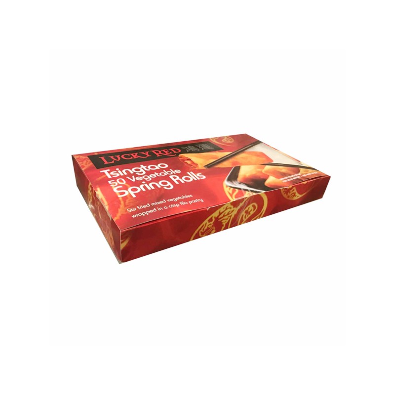 LUCKY RED VEGETABLE SPRING ROLLS 50X15G 750G