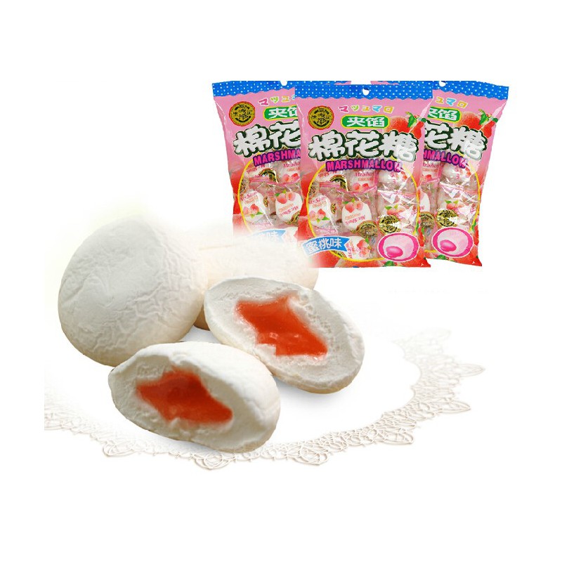 HSUFUCHI MARSHMALLOW PEACH FLAVOUR 64G