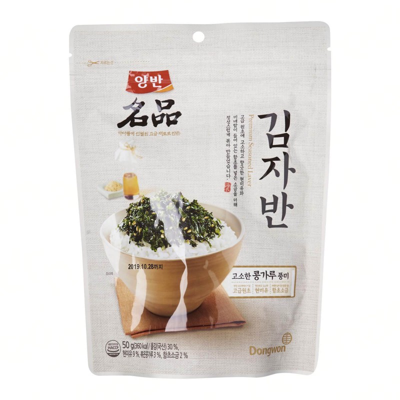 Dongwon Premium Seasoned Laver 50g Premium Seasoned Laver